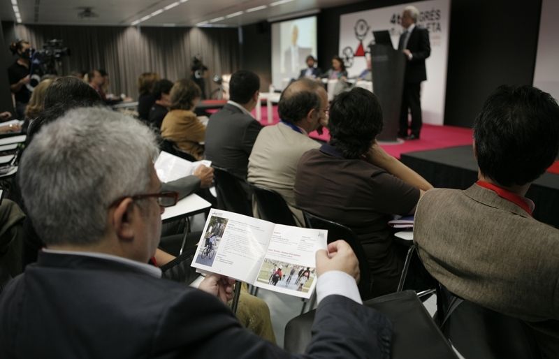 La conferència inaugural a Esade-Creàpolis FOTO: JR Armadàs
