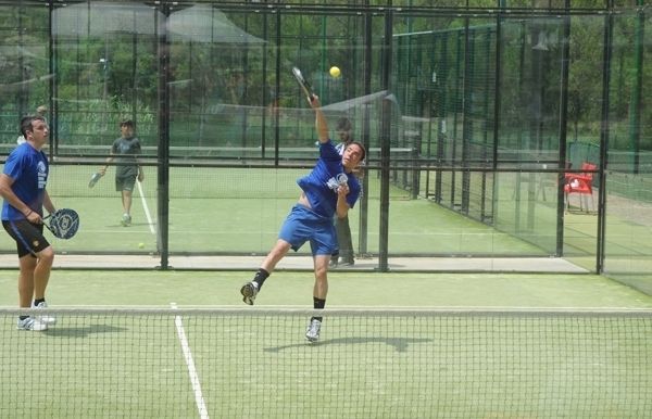 Les pistes de pàdel del Club Tennis Natació Sant Cugat acolliran per primera vegada una prova del Open Padel Sant Cugat. FOTO: David Fernández