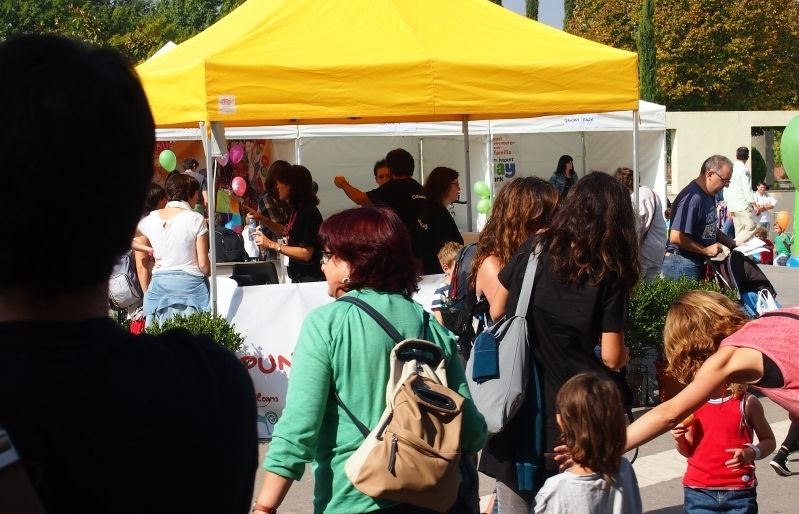 Durant tot el dia s'ha viscut un ambient festiu. FOTO: C.Caballé