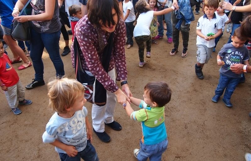Petits i grans han compartit un dia de festa. FOTO: C.Caballé