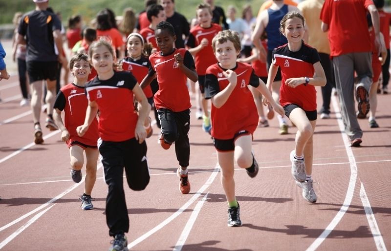 La secció d'atletisme del Club Muntanyenc Sant Cugat és un dels millors clubs catalans en promoció de la base. FOTO: Esther Naval