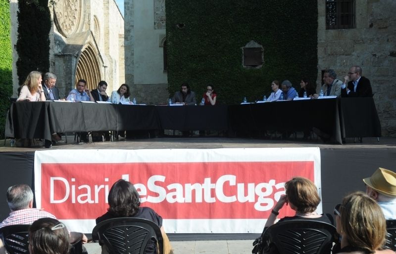 L'últim debat que va organitzar el TOT i el Diari de Sant cugat va ser per les passades eleccions munucipals, el maig del 2011. FOTO: David Fernández