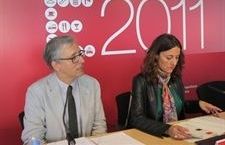 Conesa durant l'explicació dels nivells de pobresa a Catalunya. FOTO: Europa Press