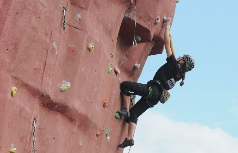 El rocòdrom del Club Muntanyenc bullirà d'activitat aquesta setmana. FOTO: David Fernández