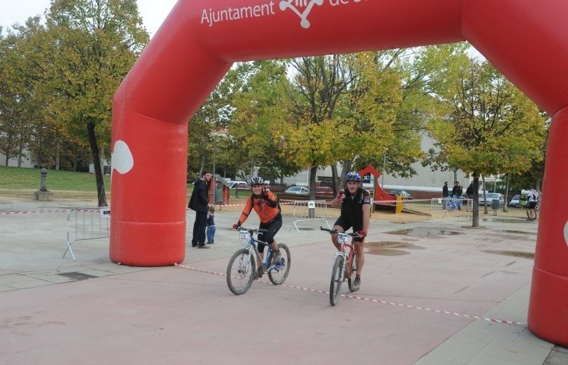 Imatge de l'edició 2011 de la Marxa Transcollserola de BTT. FOTO: David Fernández