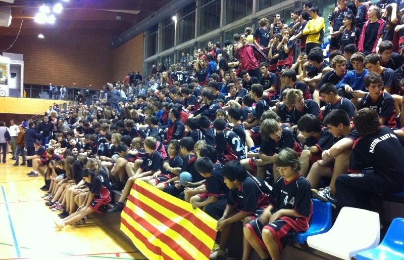 Imatge de la presentació dels equips del Club Handbol Sant Cugat, al 2011. FOTO: Àlex López Puig