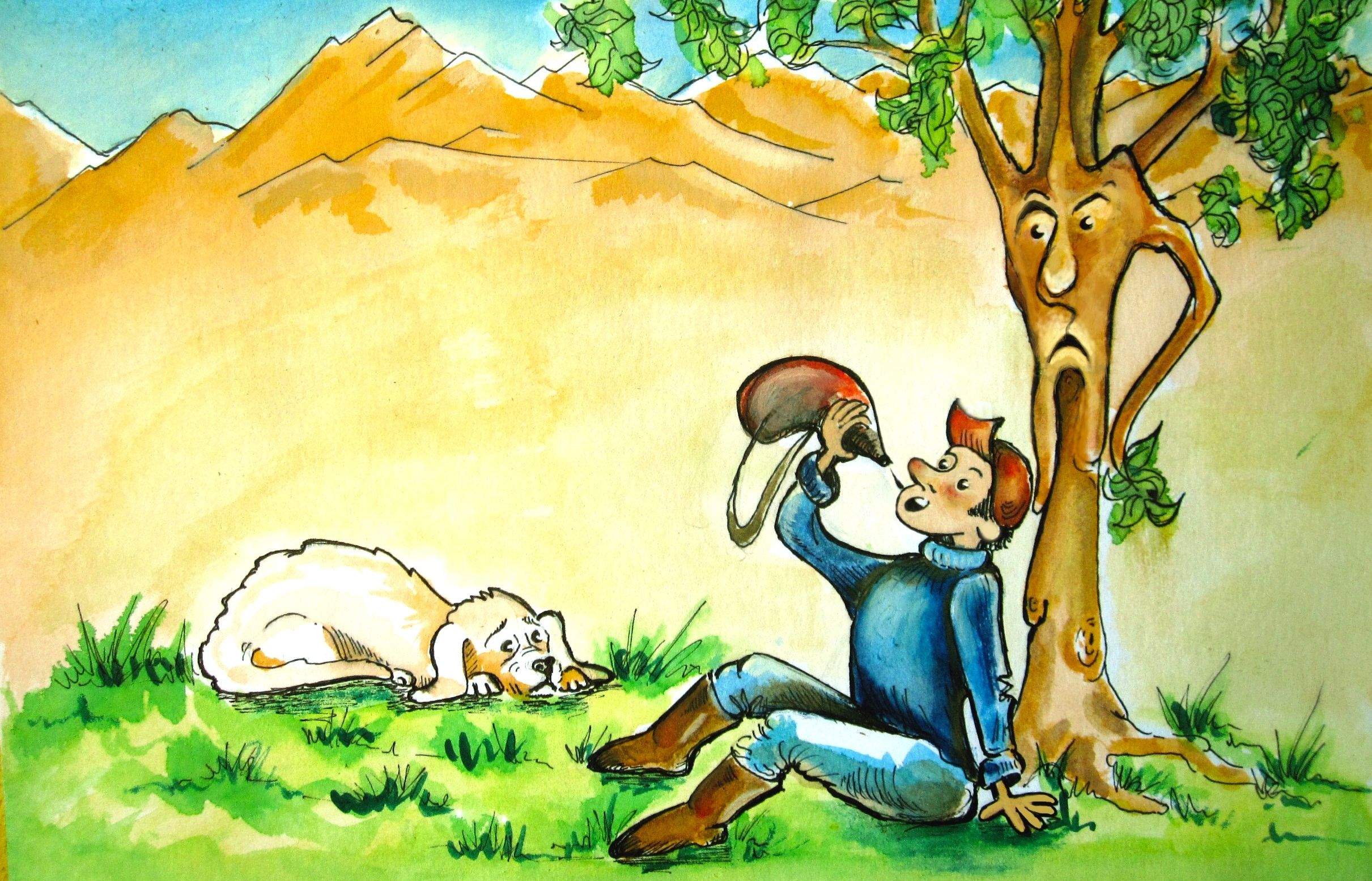 Il·lustració: Laura Jardí, alumna de lEscola dArt i Disseny de Sant Cugat