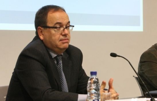 Eduard Torres va ser el poent de la xerrada FOTO: Lluís Llebot