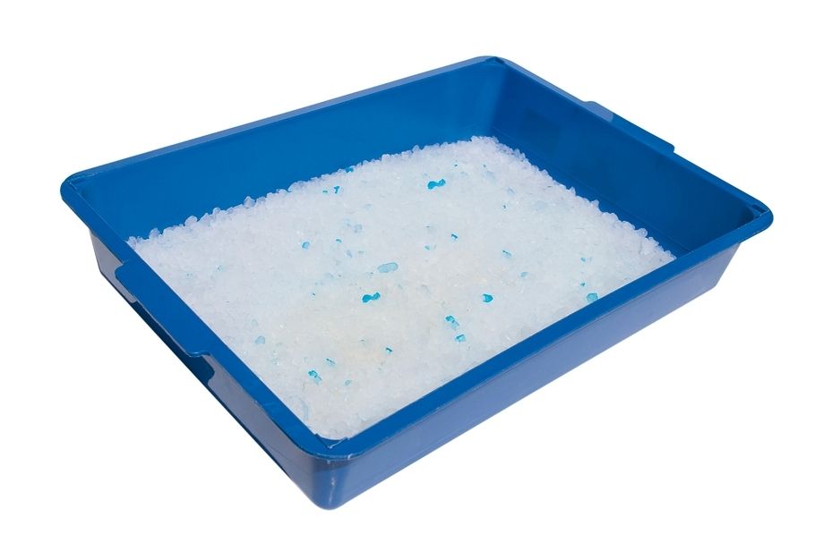 Quan el gat comenci a fer ús de la caixa premieu-lo