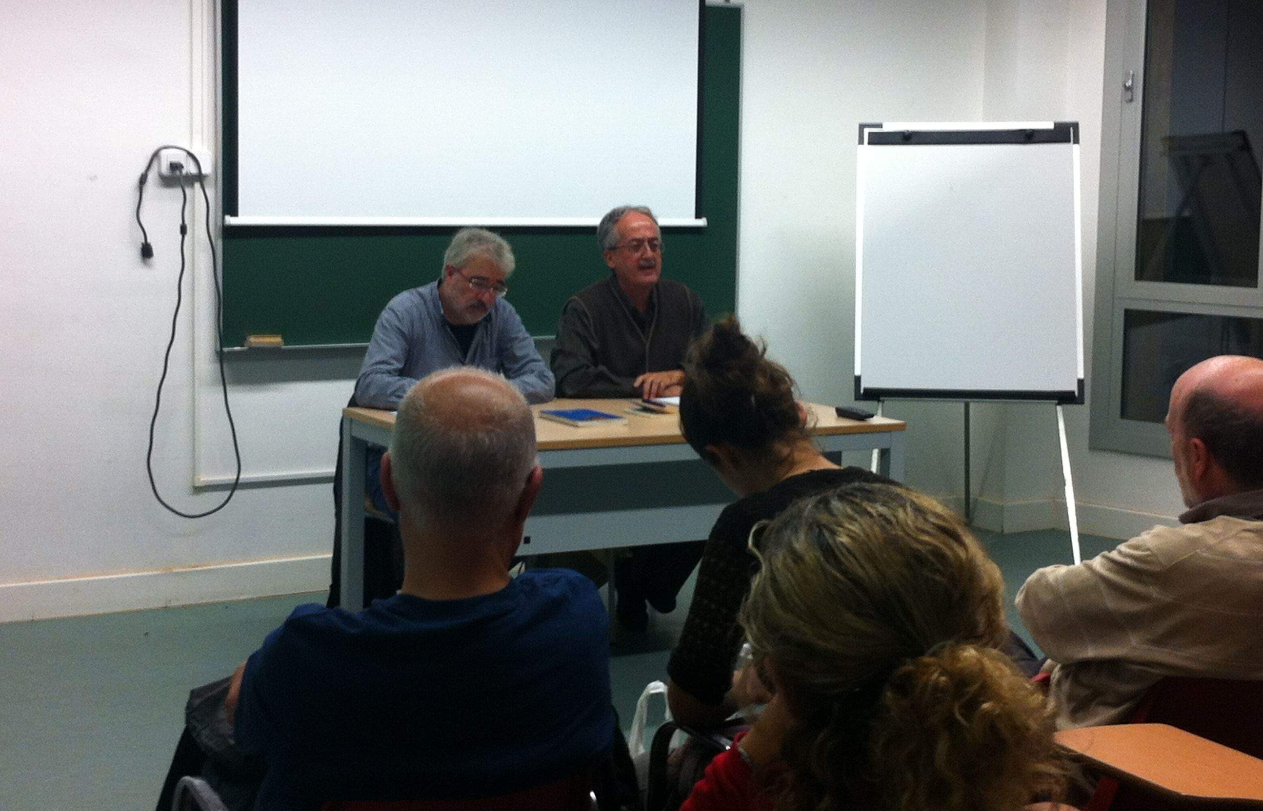 Primera conferència del cicle de Nits Temàtiques d'Unipau. FOTO: Anna Mira