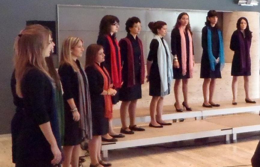 Imatge d'una actuació del Cor. FOTO: Artur Ribera