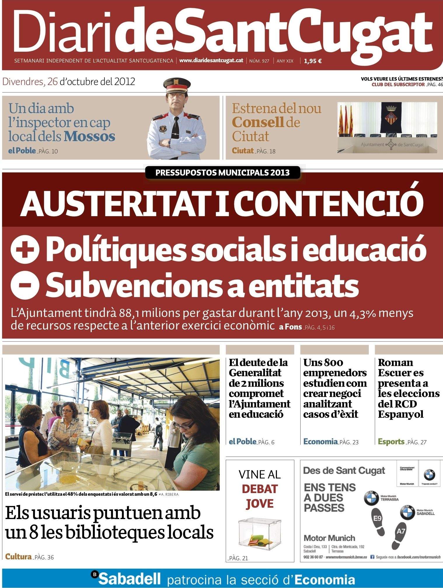 La portada sencera