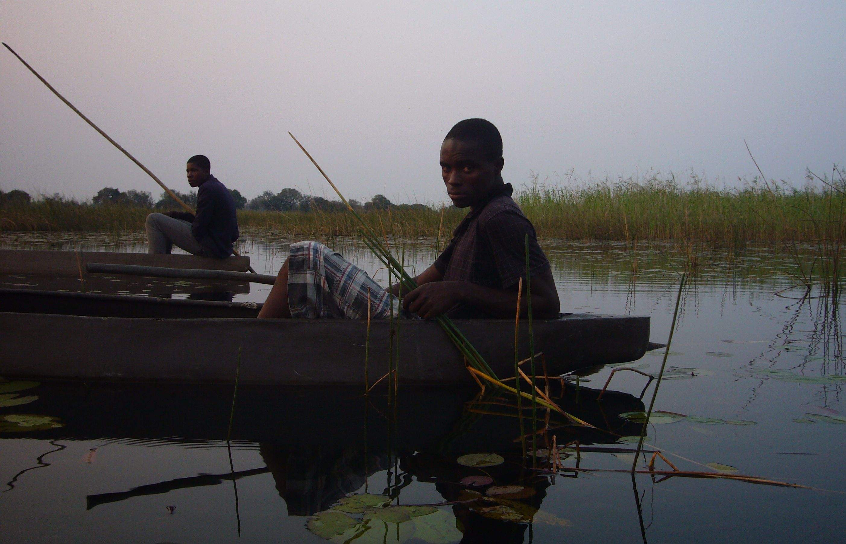 Mocoreros del riu Okavango