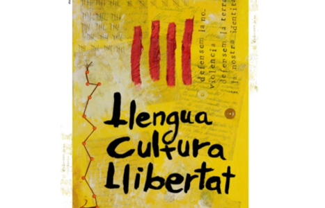 Fragment del cartell del Correllengua. FOTO: Cedida