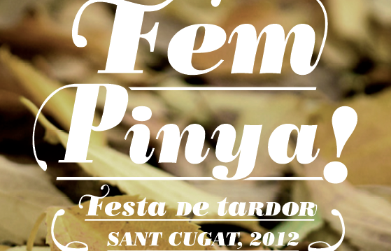 Cartell de la Festa de Tardor 2012. FOTO: Cedida