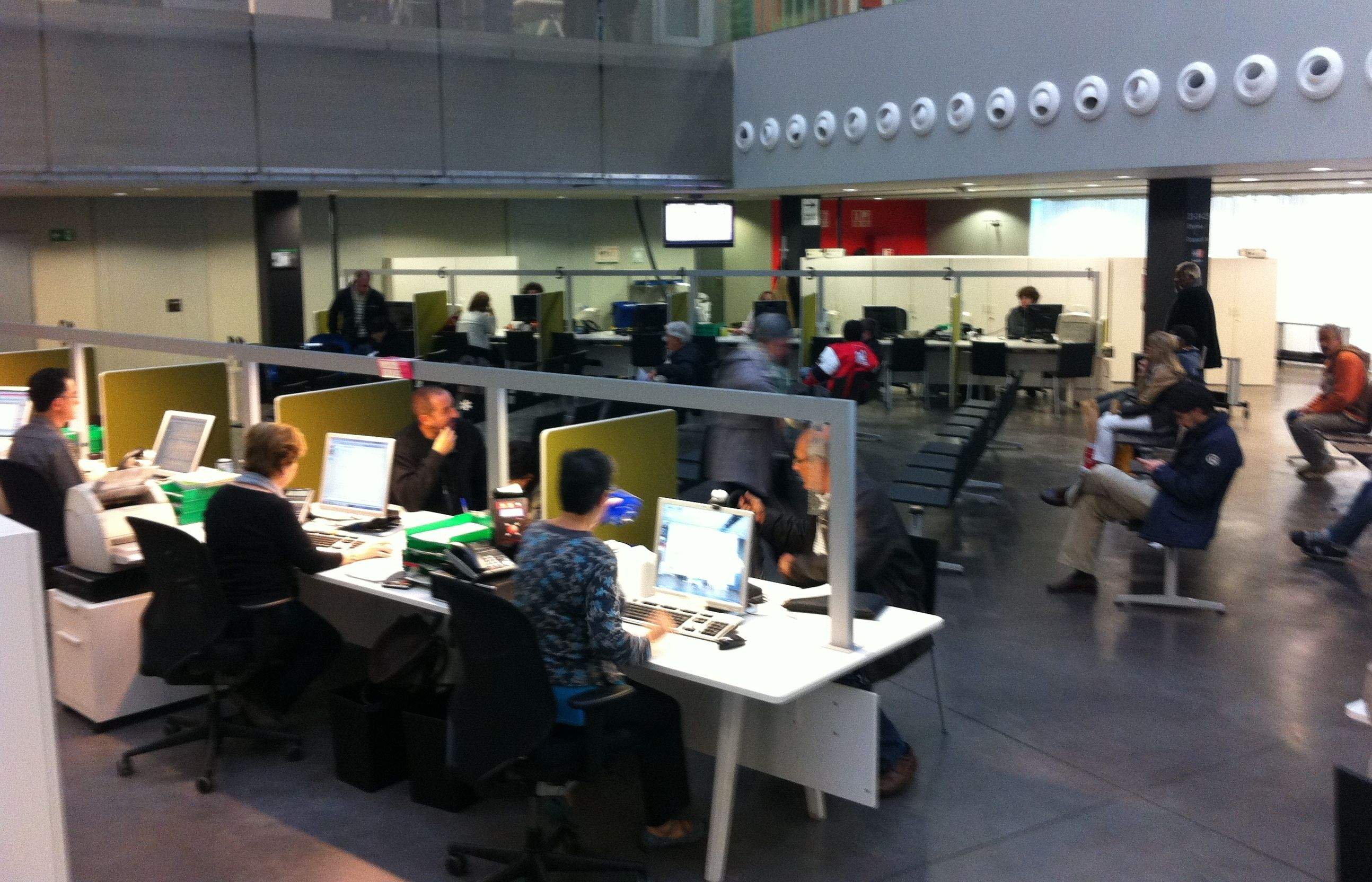 El servei està ubicat a la planta baixa de l'Ajuntament. FOTO: M.S.