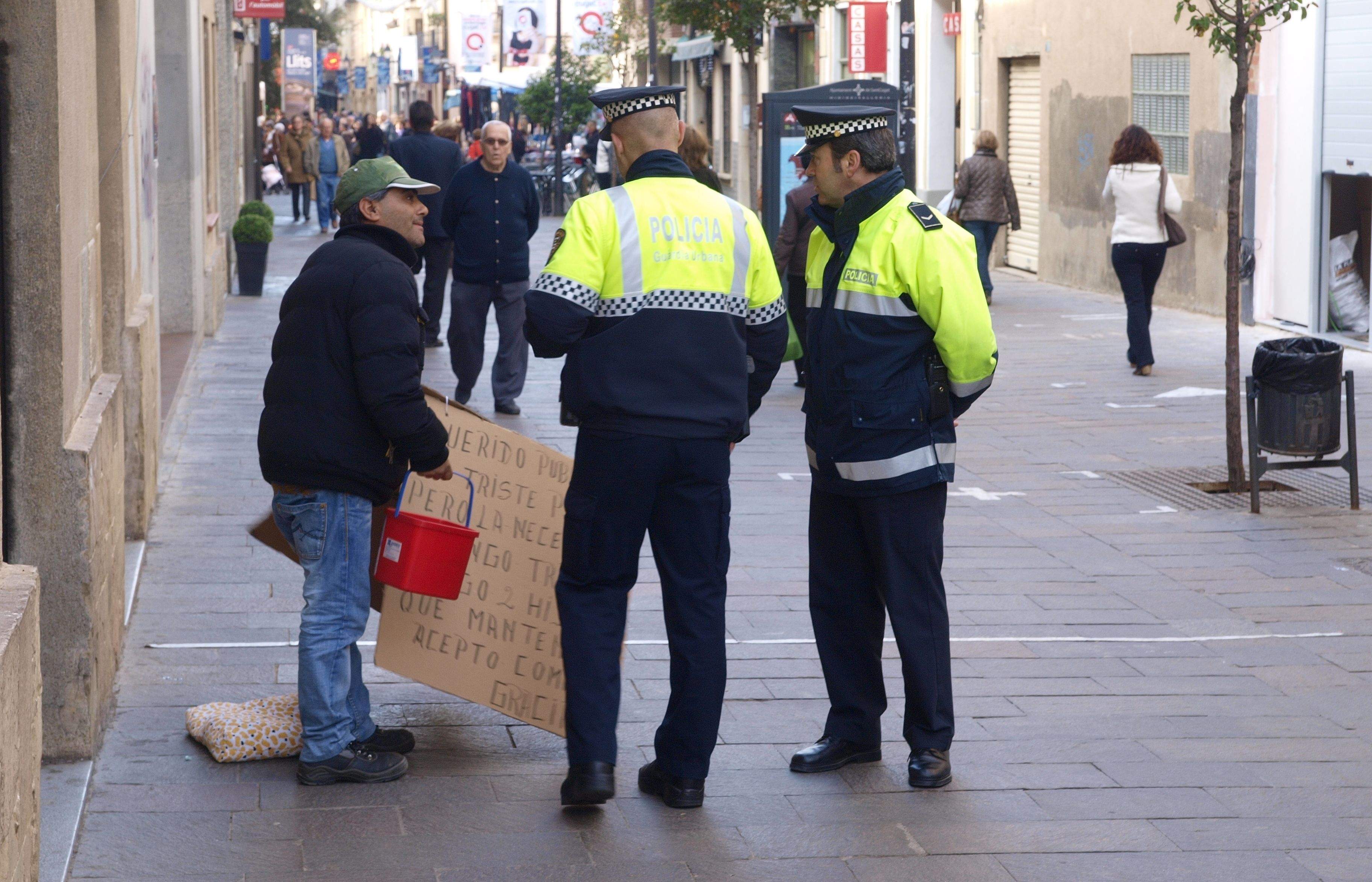 La policia va muntar un dispositiu especial per arrestar l'individu. FOTO: Arxiu