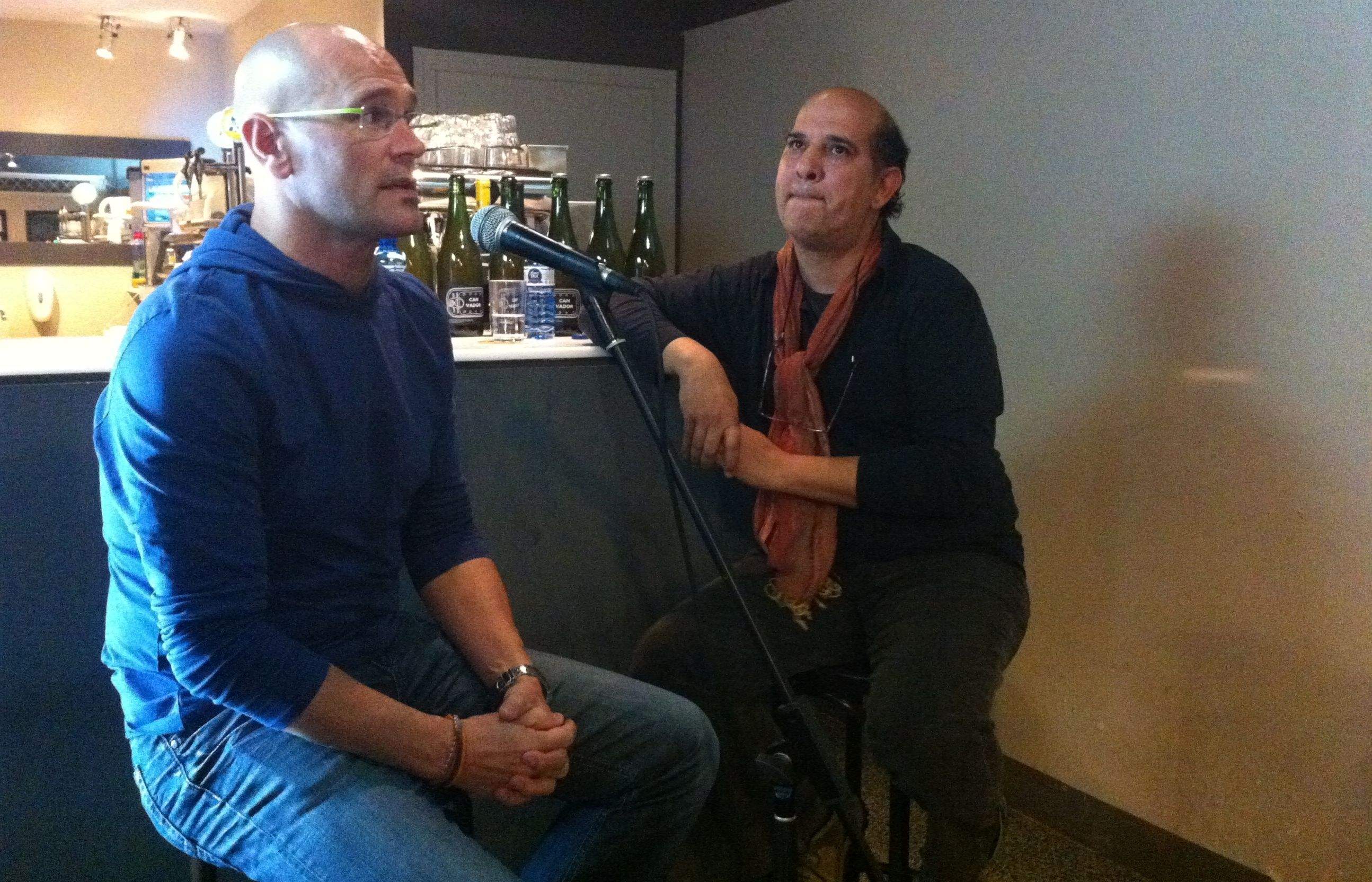 Romeva ha protagonitzat el berenar-tertúlia d'ICV. FOTO: M. Sagalés