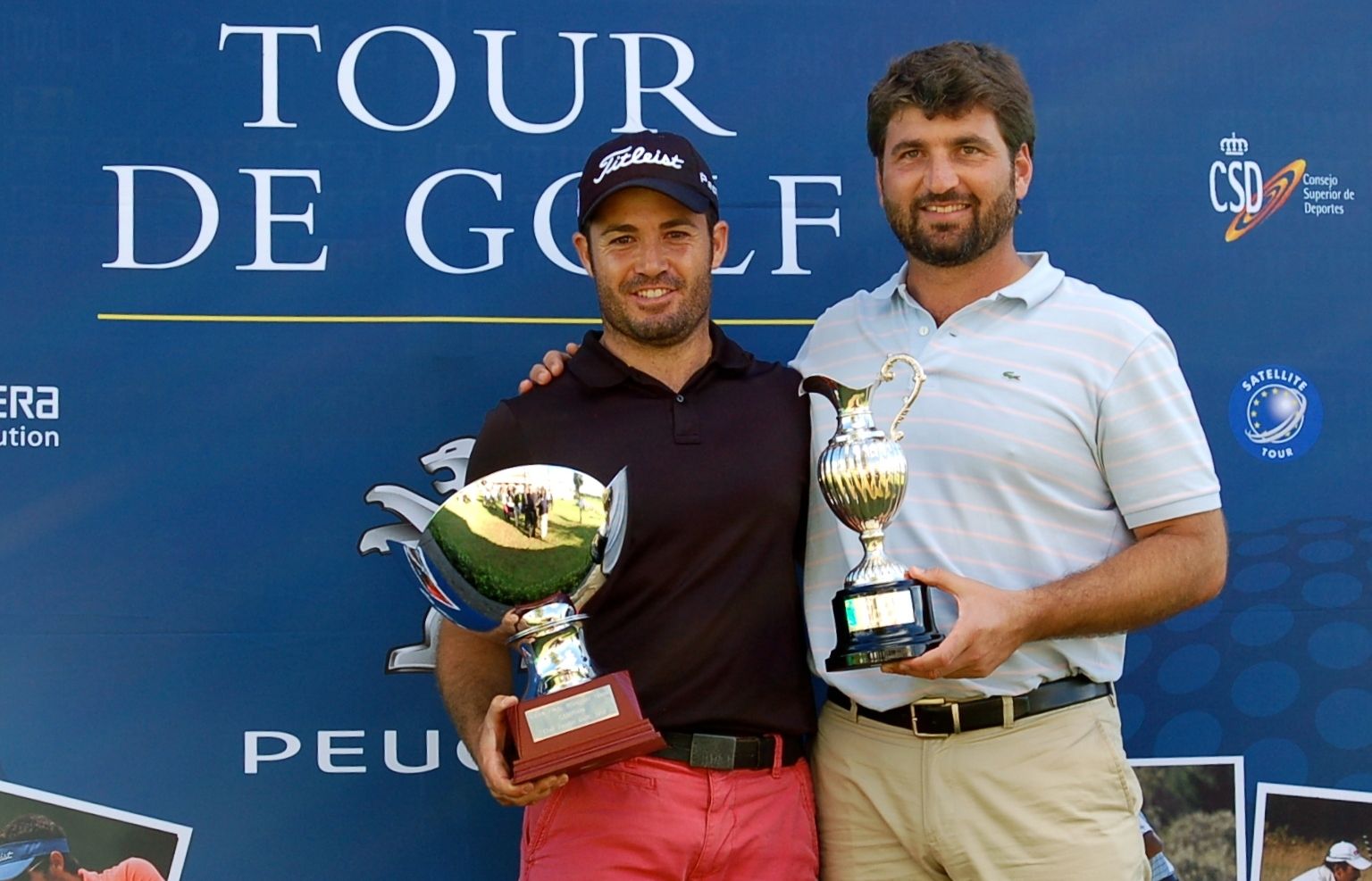 Ivó Giner, a la dreta, juntament a Carlos Aguilar. FOTO: Cedida