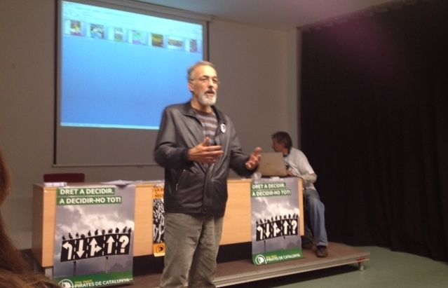 Un moment del col·loqui a la Casa de Cultura. FOTO: Àgata Guinó
