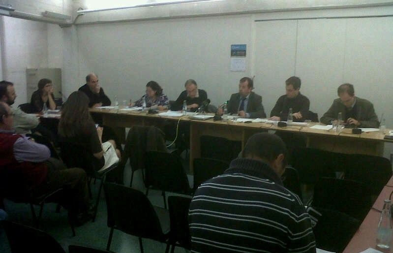 Durant el ple de la Floresta del novembre del 2012. FOTO: Anna Mira