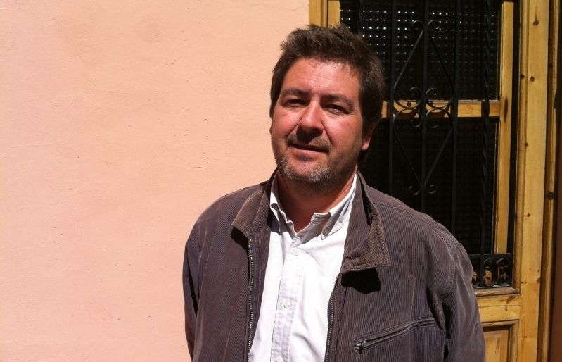 Michael Cáceres és el president de l'agrupació local del PSC FOTO: JR Armadàs