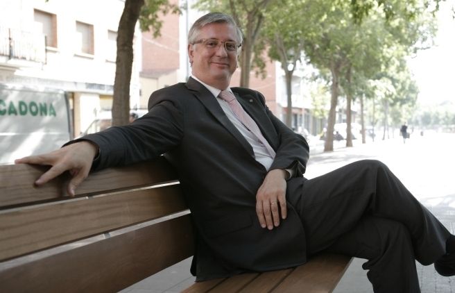 Xavier Martorell, també va ser president de la secció local de Convergència FOTO: Artur Ribera