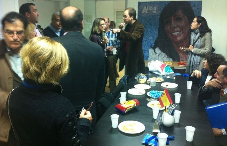 El PP ha estat el tercer partit més votat a Sant Cugat. FOTO: Mariona Sagalés