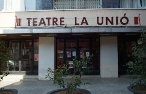 Seu del Teatre de La Unió Santcugatenca abans de la remodelació 