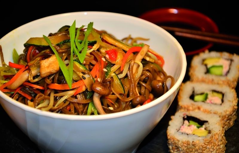 Especialitat en sushi i wok