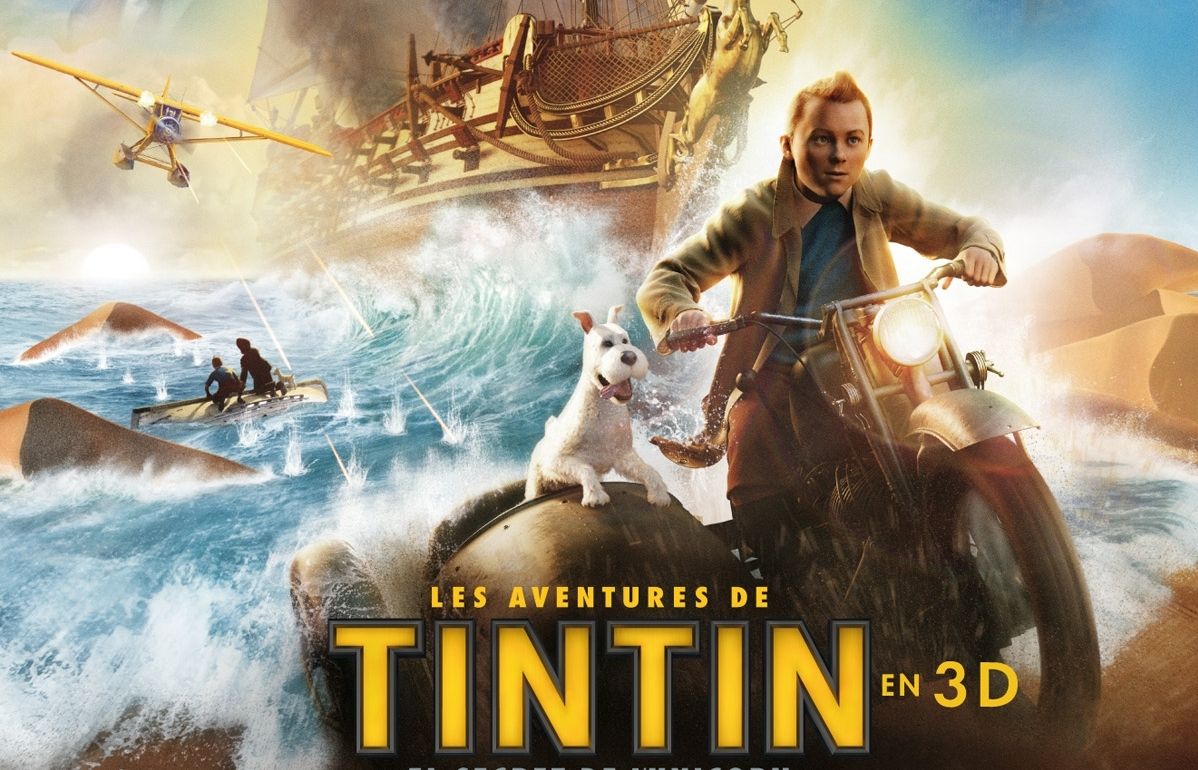 Cartell de la pel·lícula 'Tintín i el secret de l'Unicorn'. FOTO: Cedida