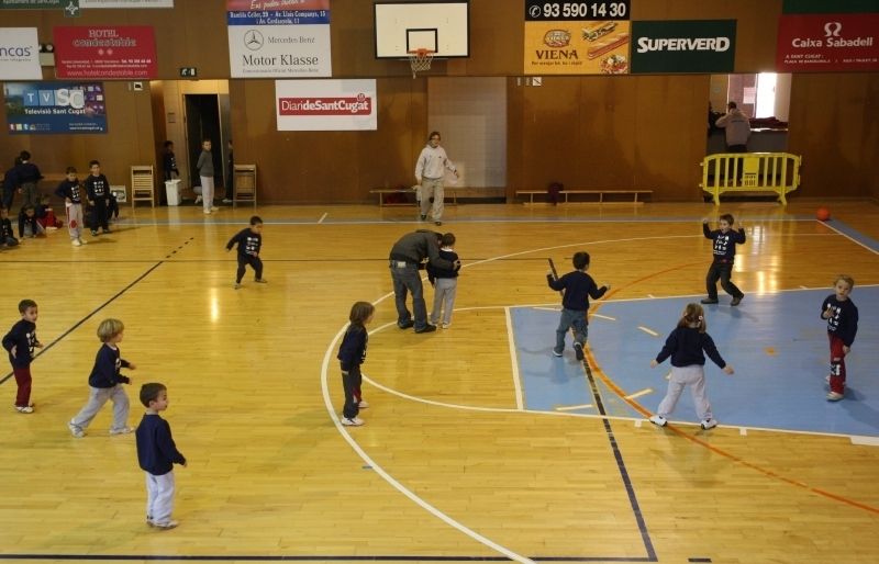 Imatge d'arxiu d'una edició de les Escoles Esportives de Nadal. FOTO: Arxiu
