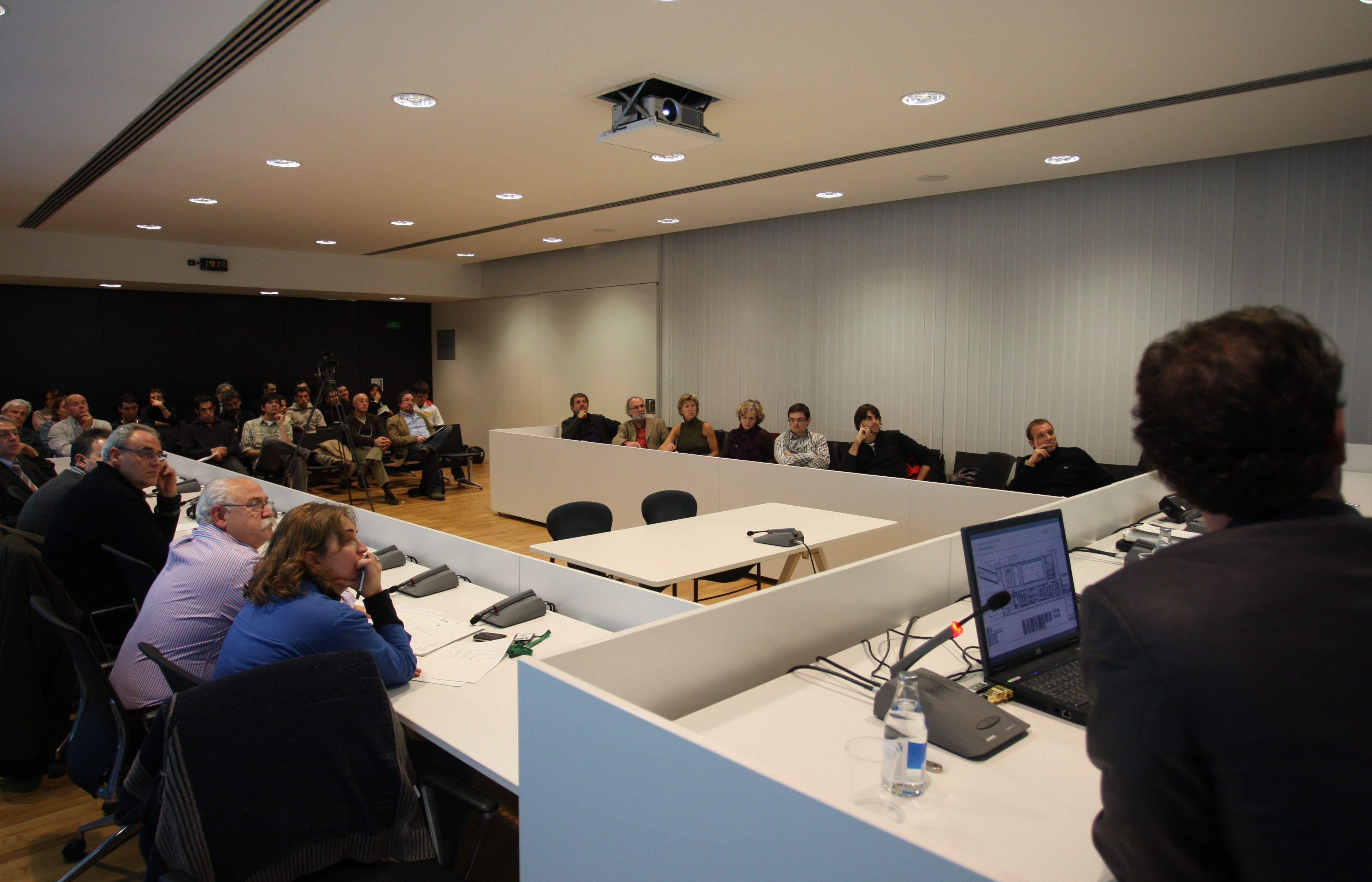 Imatge d'arxiu d'un Consell Sectorial d'Esports. FOTO: Artur Ribera