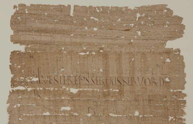 Fragment de la butlla restaurada. FOTO: Cedida/CRBMC