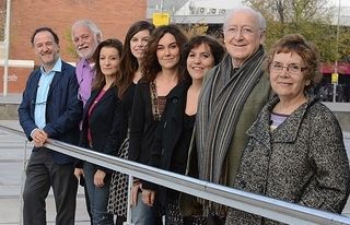 Aquells qui han fet possible el 'Nadal a casa'. FOTO: Localpres