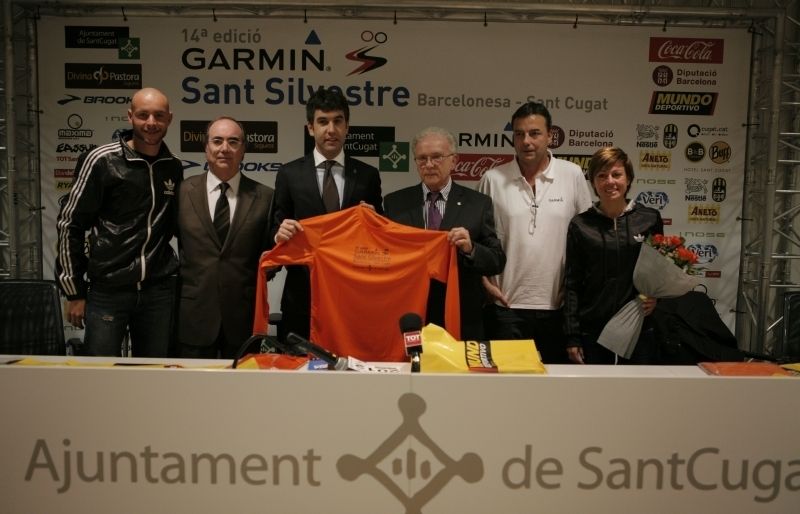 Leiva, Villuendas, Tizón, López, Alcover i Vasco, en la presentació. FOTO: Artur Ribera