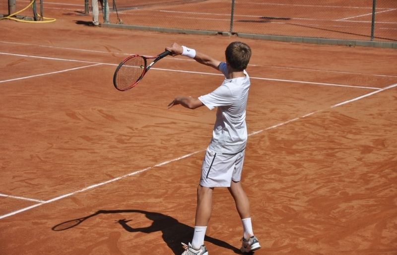 El torneig es juga a les pistes del Club Esportiu Valldoreix. FOTO: Pere Fernández