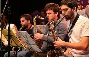 David Mengual Free Spirits Big Band. FOTO: Cedida