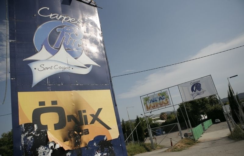 Les Carpas Latinas estan situades a la carretera de Rubí FOTO: Artur Ribera