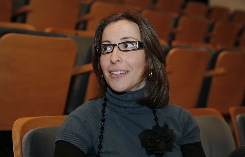 La periodista durant una entrevista que va concedir al TOT. FOTO: Artur Ribera