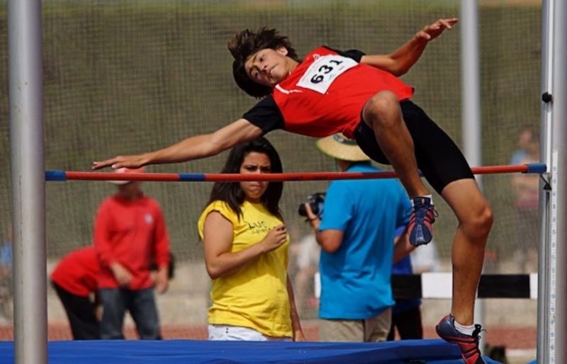 Marc Salvatella, de 13 anys, és atleta del Club Muntanyenc Sant Cugat. FOTO: CMSC