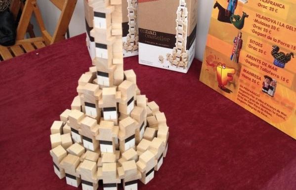 Joc de construcció 'El Nan Casteller'. FOTO: Cedida