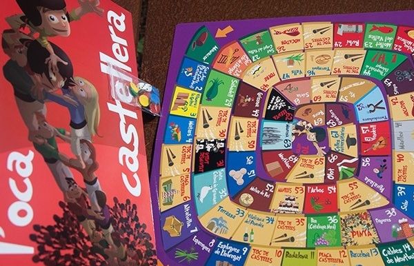 El joc de l'Oca Castellera. FOTO: Cedida