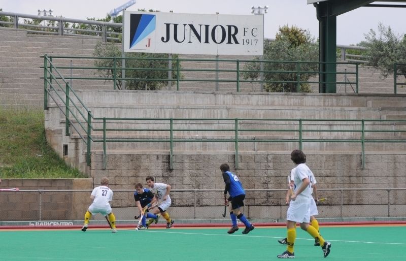 Els dos camps d'hoquei sobre herba del Junior FC acolliran l'estatal sub-16. FOTO: David Fernández