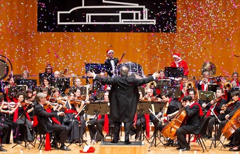 Imatge del Concert de Nadal de l'OSSC al Teatre-Auditori. FOTO: Cedida