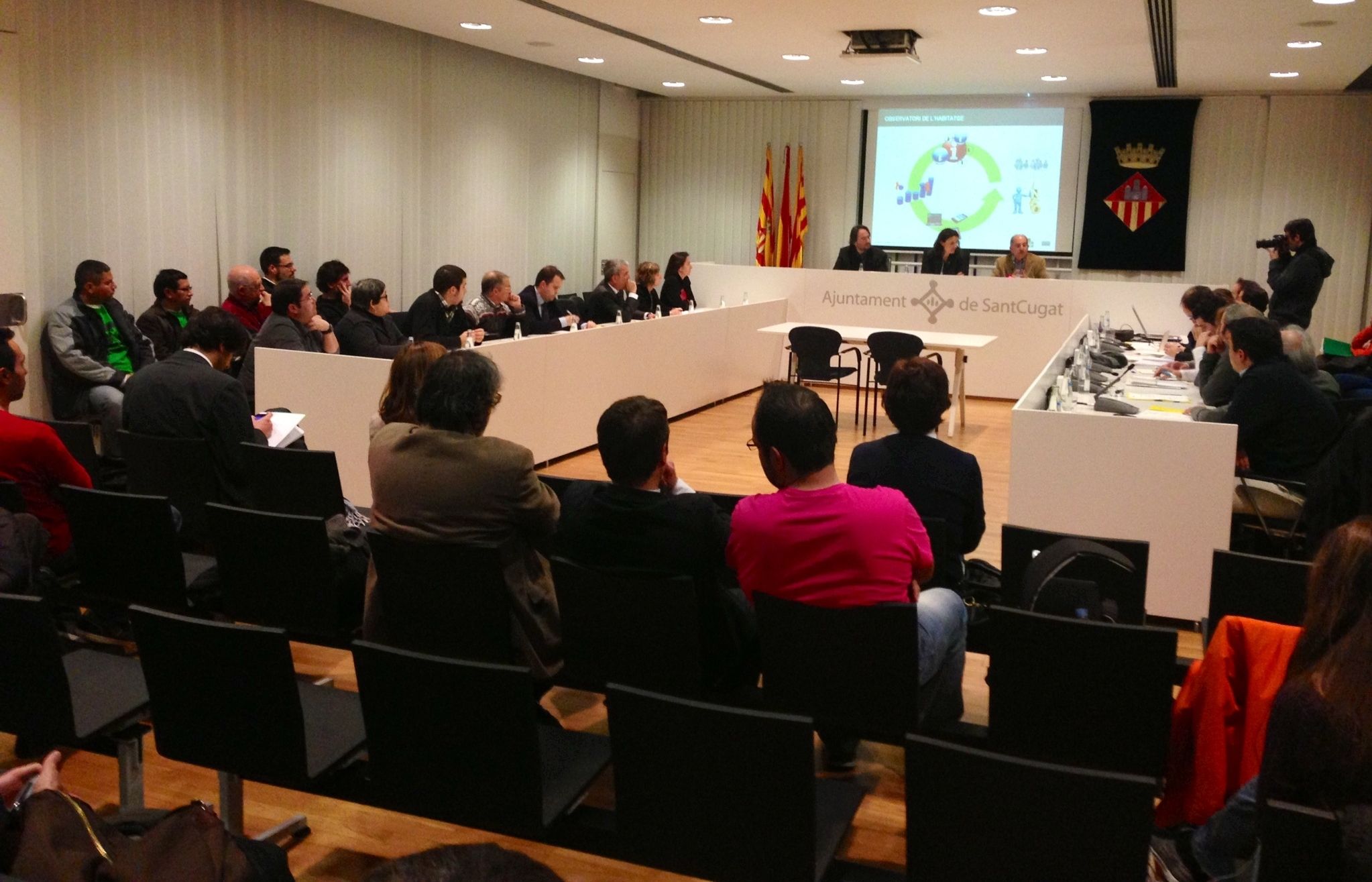 La Taula d'Habitatge ja és una realitat a Sant Cugat. FOTO: Anna Mira