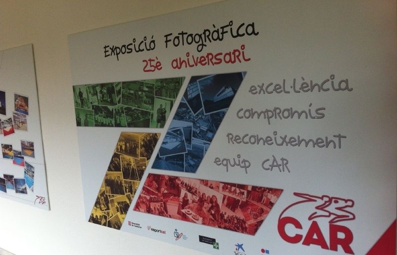 L'exposició d'imatges al CAR es podrà visitar fins el desembre d'aquest any 2013. FOTO: À.L.P.