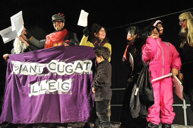 Sant Cugat també és lleig al concurs de comparses