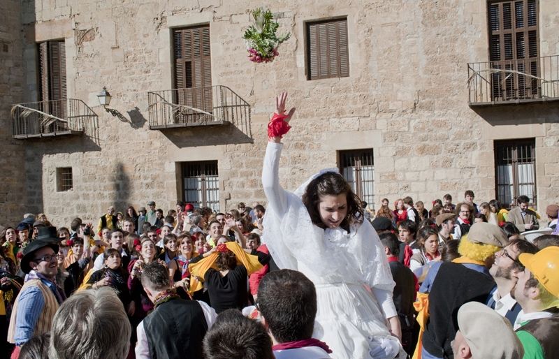 Llançament de ram de la núvia