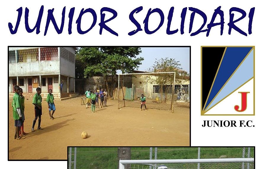 Cartell de la campanya solidària 'Tots juguem el mateix'